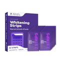 Purple Teeth Whitening Strips Teeth Cleaning and Body Care Set